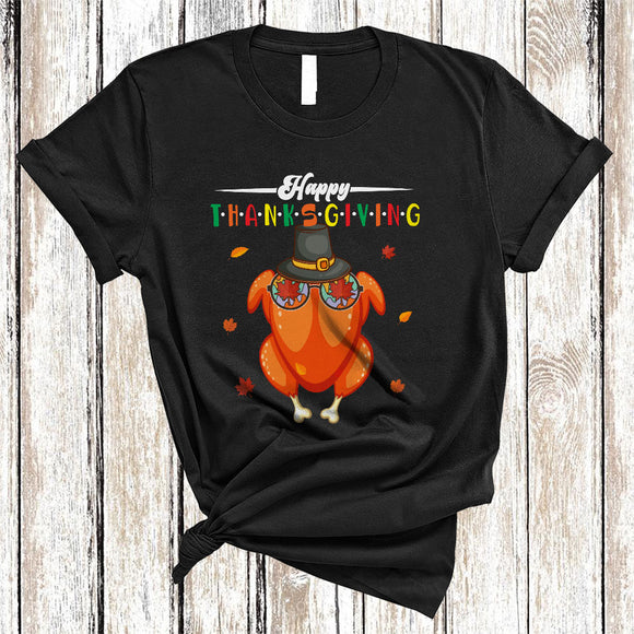 MacnyStore - Happy Thanksgiving, Sarcastic Thanksgiving Roast Turkey, Matching Friends Family Dinner Lover T-Shirt