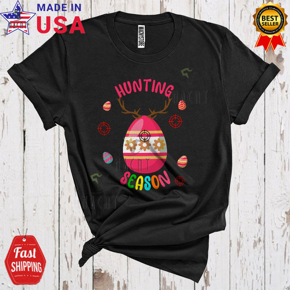 MacnyStore - Hunting Season Cute Funny Easter Day Eggs Hunter Hunting Lover Matching Family Group T-Shirt