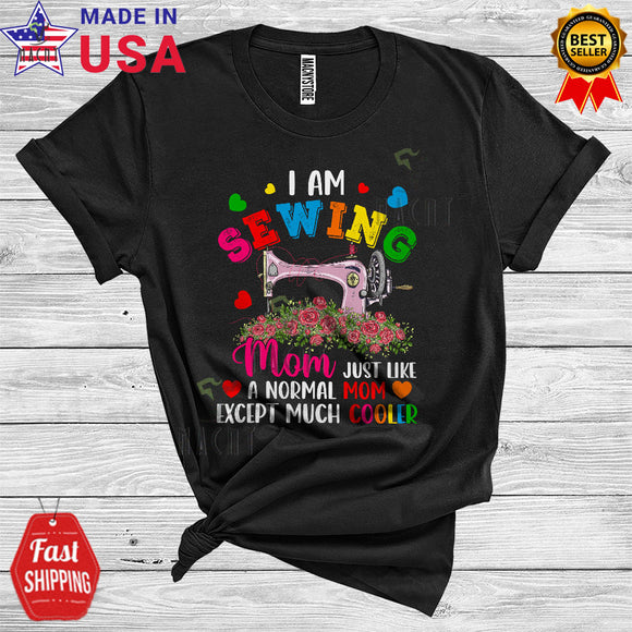 MacnyStore - I Am A Sewing Mom Definition Much Cooler Funny Matching Mother's Day Family Group T-Shirt