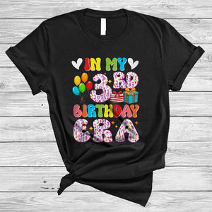 MacnyStore - In My 3rd Birthday Era, Lovely Birthday Leopard 3 Year Old, Matching Girls Women Family Group T-Shirt
