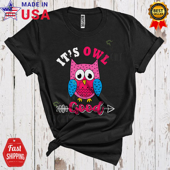 MacnyStore - It's Owl Good Cute Cool Owl Animal Matching Owl Wild Animal Zoo Keeper Lover T-Shirt