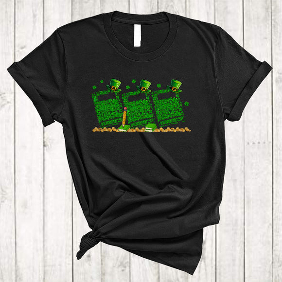 MacnyStore - Librarian Tools Sunglasses Shamrock, Amazing St. Patrick's Day Irish Lucky, Librarian Group T-Shirt