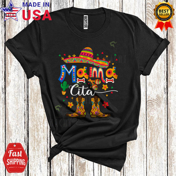 MacnyStore - Mamacita Funny Cool Cinco De Mayo Sombrero Lover Matching Mexican Family Group T-Shirt