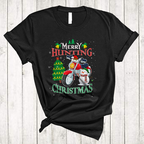 MacnyStore - Merry Riding Christmas, Cool Happy X-mas Santa Riding Lover, Matching X-mas Group T-Shirt