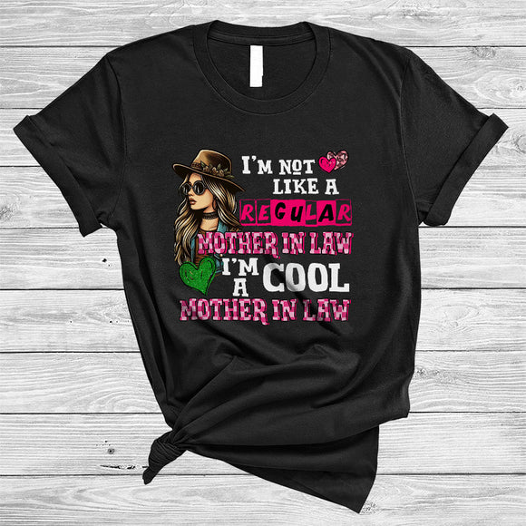 MacnyStore - Not Like A Regular Mother in law I'm A Cool Mother in law, Happy Mother's Day Family Group T-Shirt