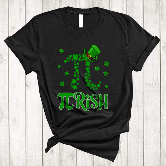 MacnyStore - Pi Rish, Joyful St. Patrick's Day Irish Pi Day Shamrock Lover, Matching Math Students Teacher T-Shirt