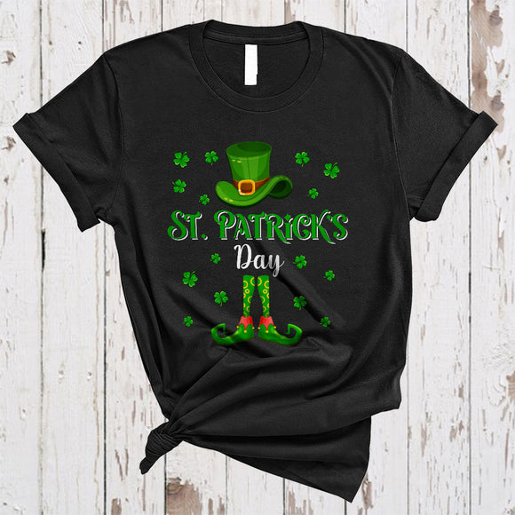 MacnyStore - St. Patrick's Day, Awesome St. Patrick's Day Leprechaun, Lucky Shamrock Family Group T-Shirt