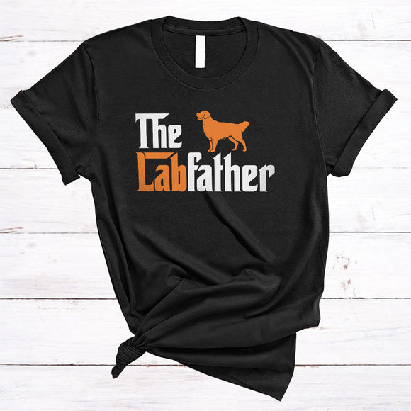 MacnyStore - The LabFather, Amazing Father's Day Labrador Retriever Lover, Matching Dad Daddy Family Group T-Shirt