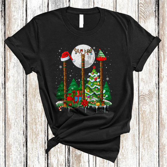 MacnyStore - Three Santa Elf Reindeer Flute, Amazing Christmas Musical Instruments, X-mas Tree Lover T-Shirt