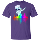 All I Want For Christmas Is Marshmallow Dancing Marshmallow DJ T-Shirt - Macnystore